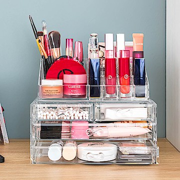 dayneeds 美水晶化妝品收納盒 飾品盒/彩妝盒/化妝盒