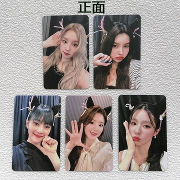 *韓國代購自印*(G)I-DLE女娃雙面卡宋雨琦 葉舒華 田小娟 趙美延 Minnie明星周邊