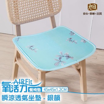 【日本旭川】AIRFit氧活力支撐45X45空氣坐墊-銀韻