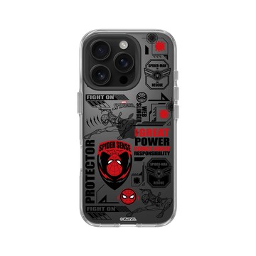 iPhone 16 Pro Clear 透明 - 蜘蛛人 Spider-man - 蜘蛛人 - 標誌圖案