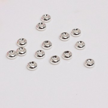 HC-【 100pcs/包】 14K包金保色車輪隔片 18k車輪型隔珠 手串項鏈 串珠 diy手工飾品材料