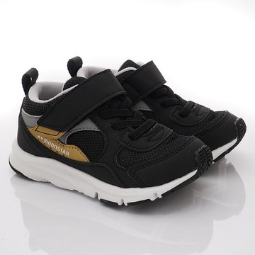 Moonstar日本月星 - 月星機能運動鞋款(中小童段)-運動鞋-黑金