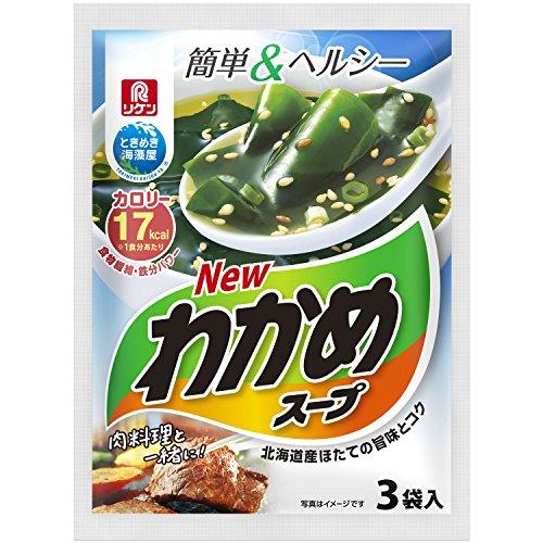 リケン わかめスープ 5.9g×3袋×10袋