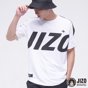 【㊙結帳2件再88折】文字寬版短TEE(白)- BLUE WAY  地藏小王