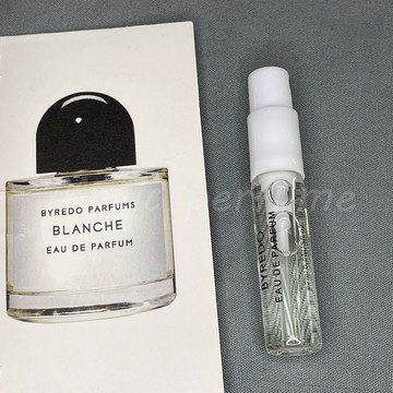柏芮朵 純真年代（白色浪漫） Byredo Blanche-2ml香水原裝小樣 香氛噴霧 試用裝 約會香水 旅行香水