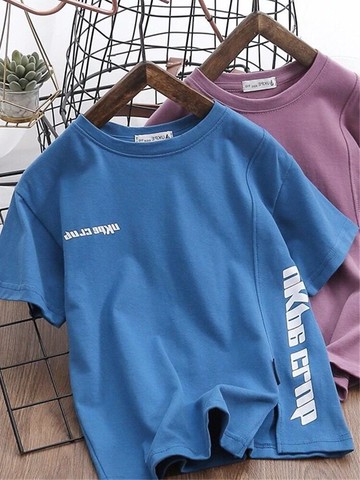 男童夏季短袖T恤中大童純棉打底衫夏款泳衣兒童裝半袖洋氣潮