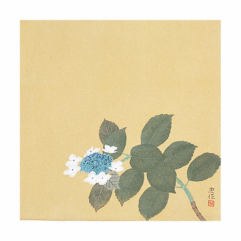 さんび/サンビ 風呂敷 大山忠作画伯 正絹ちりめん友禅1~6月 額 さんび/サンビ 風呂敷 大山忠作画伯 正絹ちりめん友禅1~6月 額