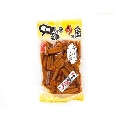 山ごぼう醤油漬80g　中馬