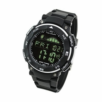 ラドウェザーダイバーズ腕時計 タイドグラフ 100m防水 デジタル時計 通販 Lineポイント最大get Lineショッピング