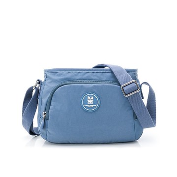 【Kinloch Anderson】FRANCIS  拉鍊斜側包 -藍色