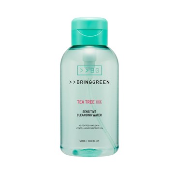 【BRING GREEN】茶樹積雪草舒敏保濕卸妝水 (500 ML) 茶樹CICA卸妝水 深層潔淨 水感清爽 敏弱肌可用