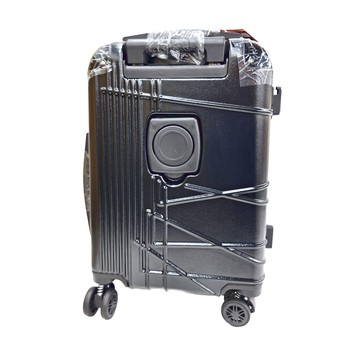 LUdWIN 路德威 印象幾何 登機箱 ABS+PC輕韌材質 耐磨 合金拉桿  38 x 23.5 x 53.5cm  曜石黑