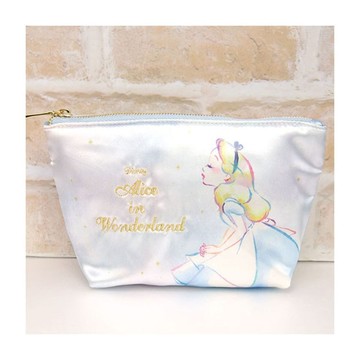 【震撼精品百貨】愛麗絲夢遊仙境_Alice~幻想微光系列緞面化妝包(愛麗絲)#06433