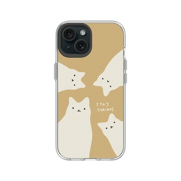 iPhone 15 Clear 透明 - ilovedoodle (Lim Heng Swee) - Stay Curious - 保持好奇心