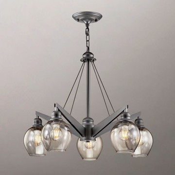 工業風吊燈五燈 B122-G1233