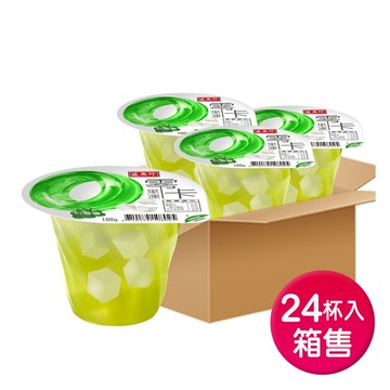 盛香珍 零卡大果凍 白葡萄 (180g*24杯)(箱)
