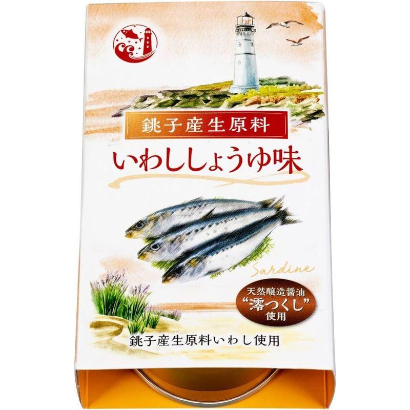 信田缶詰 銚子産生原料いわししょうゆ味 100g×6缶