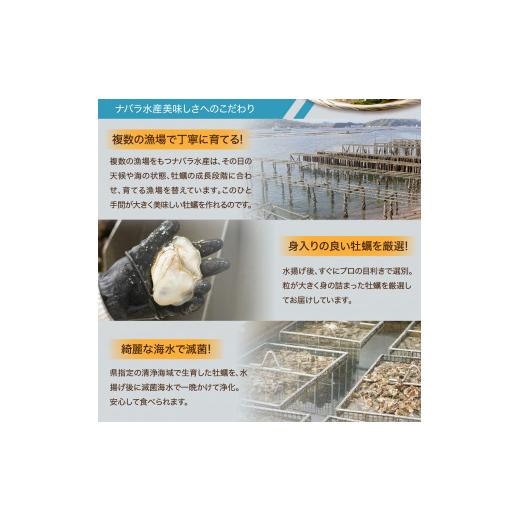 ふるさと納税 広島県 呉市 ナバラ水産 生牡蠣 むき身 700g (1袋)