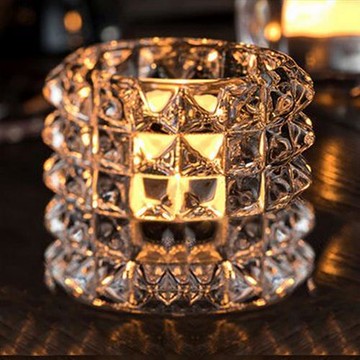 《Utopia》手工玻璃燭台(椎尖)