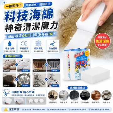[BJ商城]        神奇海綿 科技海綿 萬能海綿 神奇奈米海綿 奈米清潔海綿 神奇魔術泡棉 去汙 清潔 耐用