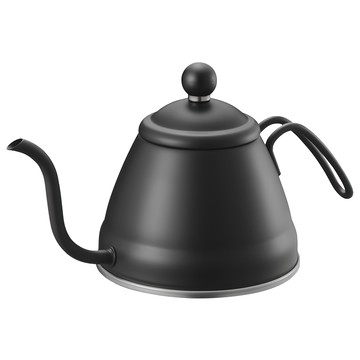 FREIZ 和平 燕三 滴水壺 水壺/熱水壺 日本製造 適用IH爐 EM-057  黑色  1L  1個