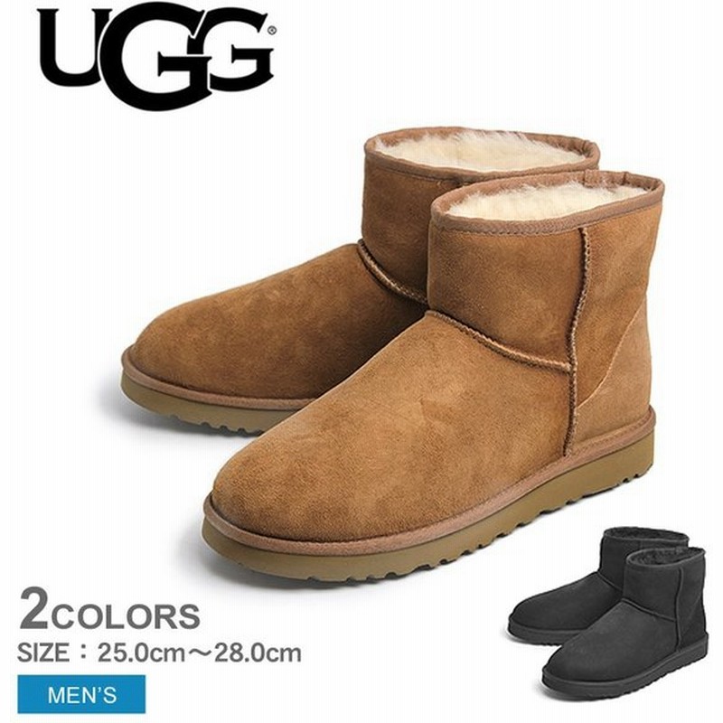 アグ Ugg ムートンブーツ メンズ アグブーツ クラシック ミニ 本革