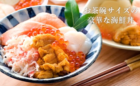 北海道といえば！海鮮丼の具 60g×4個セット