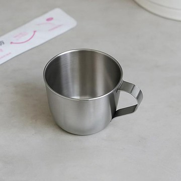 日本霜山 304不鏽鋼迷你漱口杯/旅行隨手杯/小鋼杯-100ml-2入