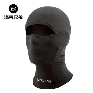 ROCKBROS洛克兄弟旗艦店 保暖滑雪頭套 兒童頭套 抓绒全脸騎行面罩 冬季騎行頭套 青少年防風围脖頭套
