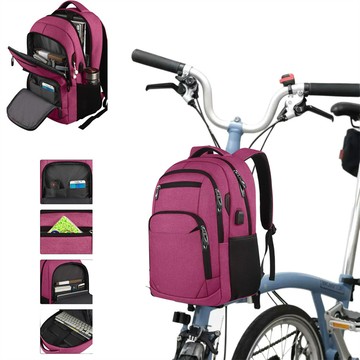 Litepro 戶外自行車包大容量多功能電腦商務包便攜式休閒背包適用於 Brompton Bike