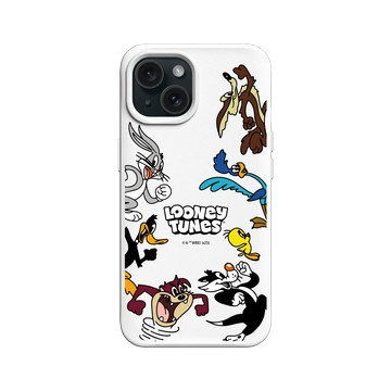 iPhone 15 SolidX 白 - 樂一通 Looney Tunes - 馬拉松