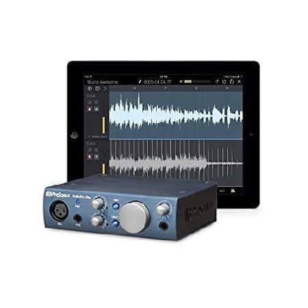 PreSonus AudioBox iOne 2x2 Audio Recording Interface for USB iPad and iOS Devices with Studio One DAW Software, Audio-Technica AT2020 Vocal Micropho