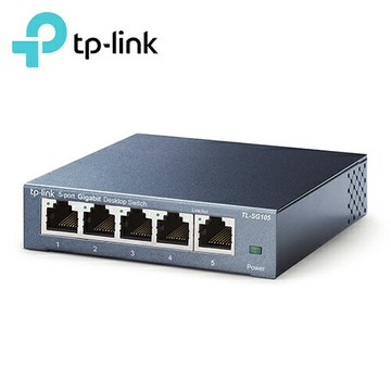 【TP-Link】TL-SG105 5埠 鋼鐵機殼 網路交換器【三井3C】