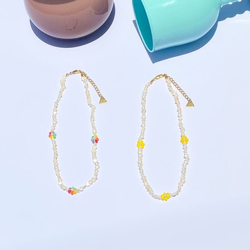 Pearl w/calle 項鍊