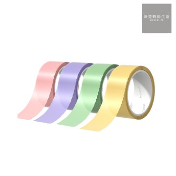 【Deli得力】NU SIGN便簽文具膠帶/NS104/18mmx6mx4色|沃克