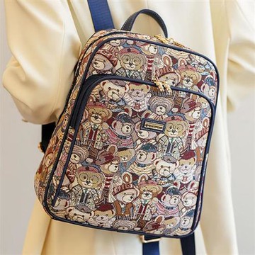 【巴黎精品】現貨+預購 皮革後背包側背包雙肩包托特包隨身女包包-時尚大容量可愛小熊女包包2色a1jr60