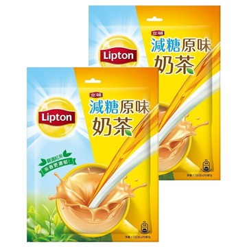 Lipton 立頓 減糖原味奶茶  17g  20包  2袋