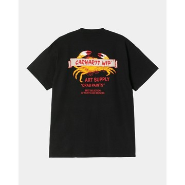 AirRoom正品 2025SS CARHARTT WIP S/S Crab Paint T-Shirt 螃蟹  短T