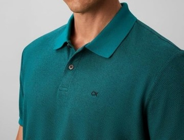 Calvin Klein 男CK刺繡Polo衫