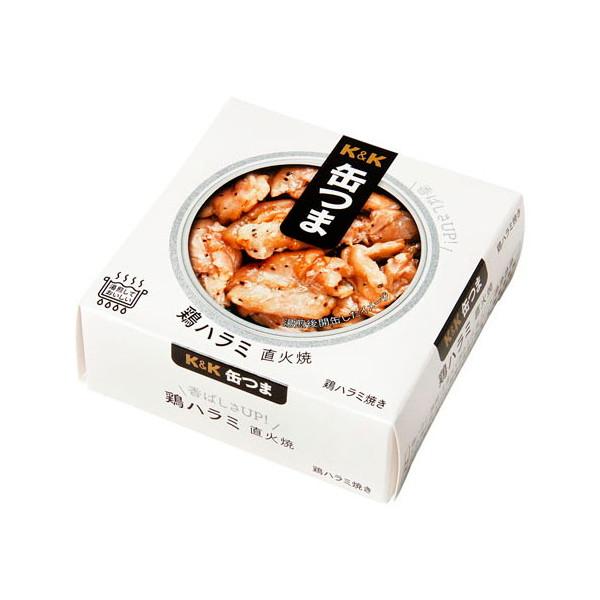 国分 KK 缶つま 鶏ハラミ 直火焼 50g x6 メーカー直送