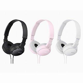 SONY 多彩耳罩式耳機ZX110W送PIONEER手機用耳麥CL70-Y