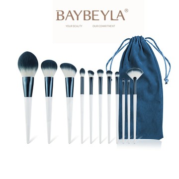 BAYBEYLA 貝貝拉 天水碧設計師風格套刷11件組 送束口刷袋【隔日到貨】刷具組 化妝刷 套刷 刷具 腮紅刷