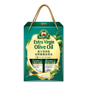 [家速配]【限量】得意的一天100%頂級初榨橄欖油禮盒(無提袋)