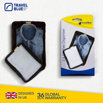 Clothes Organiser 衣物整理袋(大小各1/組)-2色任選 TB330