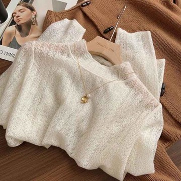 法式設計感長袖蕾絲打底衫秋冬季2025新款歐根紗花邊半高領上衣女