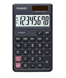 8位數卡西歐計算機(SL-300V)