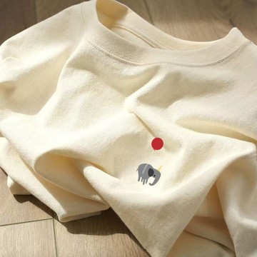【隔日達】高質感印花短袖 夏季男生上衣  簡約男生衣服 重磅純棉短袖上衣 寬鬆t恤 oversize t恤 0164