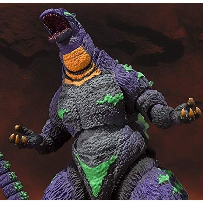 魂ウェブ商店限定 S.H.MonsterArts ゴジラ feat.EVA-01 「ゴジラ対