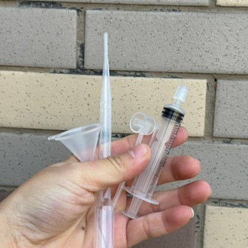 💥桃園出貨💥(5件套)器香水瓶小樣專用分裝工具泵頭分裝神器簡易裝