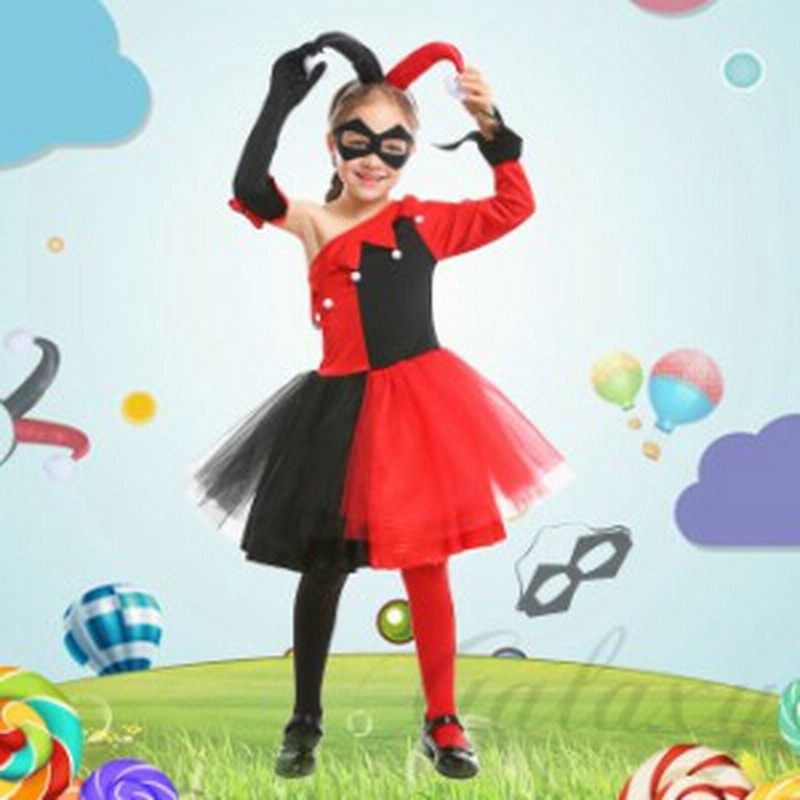 ハロウィン サーカス ピエロ トランプガール 不思議の国のアリス 子供キッズ Xs L コスプレ衣装 Ps3643 通販 Lineポイント最大1 0 Get Lineショッピング